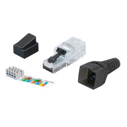 ECOLAN® RJ45 Connector UTP, Cat.6, Field-Plug
